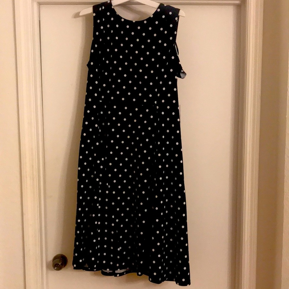 Calvin Klein polkadot dress